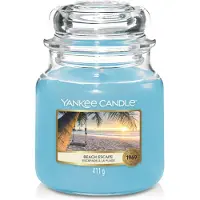Yankee candle Beach Escape, andere, Blau, Gras, Jasmin, Maiglöckchen, Moschus, Holz, 75 h, 1 Stück(e)