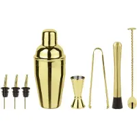 Paderno Cocktailset Cobbler Mirror Gold (8er-Set)