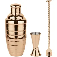 Paderno Cocktailset Starter Mirror Copper (3er-Set)