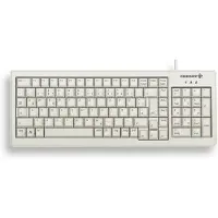 Cherry XS G84-5200, Volle Größe (100%), Kabelgebunden, USB + PS/2, Mechanischer Switch, AZERTY, Grau