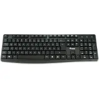 Equip Kabelgebundene USB Tastatur, Volle Größe (100%), Kabelgebunden, USB, QWERTY, Schwarz