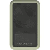 Kreafunk Powerbank - Qi-Ladegerät - Dusty Olive - 5.000 mAh - - One Size - Powerbank