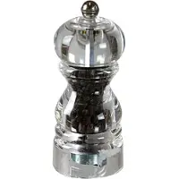 Bisetti Italien Pepper Mill Acrylic 17.5cm