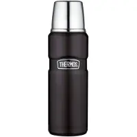Thermos Thermosflasche Thermos King Schwarz 470 ml