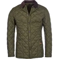 Barbour Jacke Heritage Liddesdale Quilt Olive 22 Herren-L