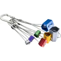 Black Diamond - Wired Hexentrics - Klemmkeil Gr Set 4-10 inkl. Karabiner multicolor