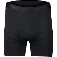 POC - Boxershorts - Re-cycle Boxer Uranium Black für Herren aus Wolle - Größe S - schwarz