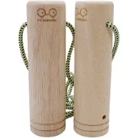 Y&Y VERTICAL - Twins Cylinder - Trainingsgriffe Gr 55 mm wood /braun
