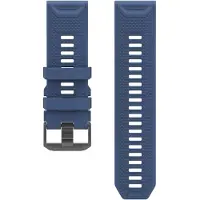 Coros -Armband, 26 mm, blaues Silikon