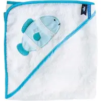 Doudou et Compagnie Badecape Fisch, mandel 80x80cm (MQ2)**