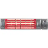 Eurom Terrassenheizung "Golden 2000 Ultra RCD" 2000 W Silber 333893