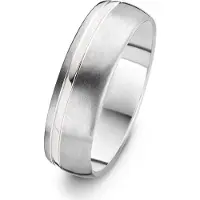 Danish design - Ring - Damen - IJ138R1-62 - Lynge - Titanium - Weite 62