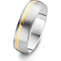 Danish design - Ring - Damen - IJ138R2-65 - Lynge - Titanium - Weite 65