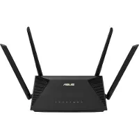 Asus RT-AX1800U, Wi-Fi 6 (802.11ax), Dual-Band (2,4 GHz/5 GHz), Ethernet/LAN, Schwarz, Tabletop-Router