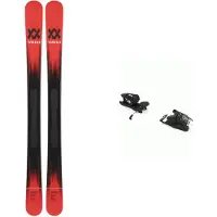 Völkl - Ski Set inkl. Bdg. - Freeride-Ski - Alpinski-Set Mantra Junior 2022 aus Wolle - Rot