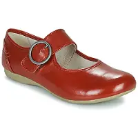 Josef seibel Damen Ballerina rot mit Zierschnalle 36
