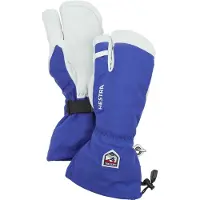 Hestra Army Leather Heli Ski - 3 Finger royal blue (250) 11