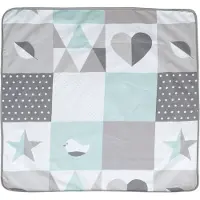 Roba Kuscheldecke 'Happy Patch mint' 1 St