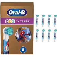 Oral-B - Kinderaufsteckbürsten 'Kids Spiderman' 8 St Zahnbürste