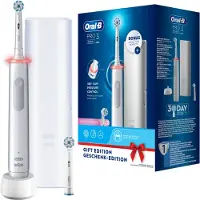 Oral-B Pro 3 3500, Erwachsener, Rotierende Zahnbürste, Weiß, Akku, 1 Stück(e)