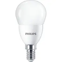 Philips Corepro Lustre ND 7-60W E14 840 P48 FR LED-Tropfen, Sockel E14, 7 Watt, Neutralweiß, 4000 K, 7kWh/1000h