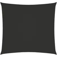 vidaXL Sonnensegel Oxford-Gewebe Quadratisch 6x6 m Anthrazit