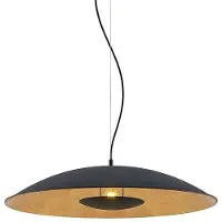 LINDBY Hängelampe Narisara , dimmbar, schwarz, für Wohn- / Esszimmer, Metall, Modern, Pendelleuchte