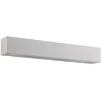 LINDBY Modern Moderne längliche Wandleuchte aus Gips inkl. 3-flammig x G9 - Tjada / Innenbeleuchtung / Wohnzimmerlampe / Schlafzimmer / Küche Länglich /Rechteckig LED geeignet G9 Max. 3 x 3 Watt