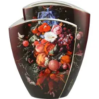 Goebel Vase Jan Davidsz de Heem - Girlande aus Blumen und Früchten, Porzellan, Bunt, 43 cm, 67150081