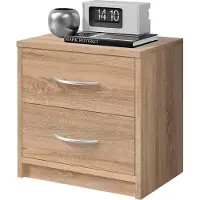 Schlafkontor Nachtkommode Ashford , holzfarben , Maße (cm): B: 38,5 H: 39 T: 28.2