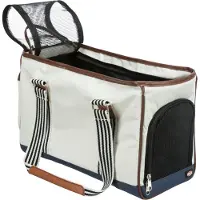 Trixie Hundetragetasche Elisa 20 x 41 cm Polyester/Kunstleder weiss