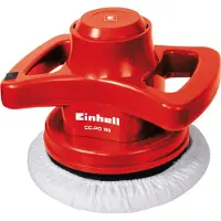 Einhell Poliermaschine "CC-PO 90", (Set), handlich und robust, inkl. 2 Polierpads