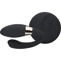 LELO Tiani Duo - Silikon Paarvibrator (schwarz)