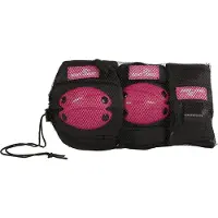 Street Rider Skater Sicherheitsset 6-teilig rosa schwarz GröÃüe medium