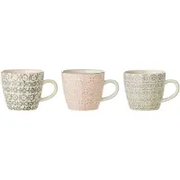 Bloomingville Cécile Cup, Rose, Stoneware