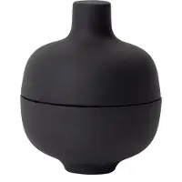 Design House Stockholm - Sand Secrets Schale mit Deckel Ø 8,2 cm, schwarz