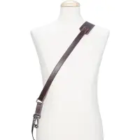Bronkey Tokyo Sling Leder-Kameragurt, Braun, L Large