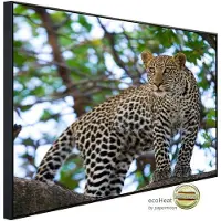 Papermoon Infrarotheizung »EcoHeat - Leopard auf dem Baum«, Matt-Effekt - bunt