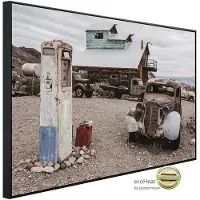 Papermoon Infrarotheizung »EcoHeat - Altes Auto «, Matt-Effekt - bunt