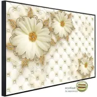 Papermoon Infrarotheizung »EcoHeat - Muster mit Blumen«, Matt-Effekt - bunt