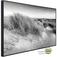 Papermoon Infrarotheizung »EcoHeat - Landschaft schwarz + weiss«, Matt-Effekt - bunt
