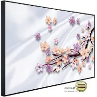 Papermoon Infrarotheizung »EcoHeat - Muster mit Blumen«, Matt-Effekt - bunt