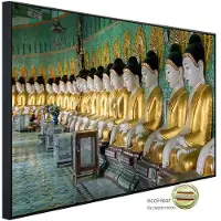Papermoon Infrarotheizung »EcoHeat - U Min Thonze Buddhas«, Matt-Effekt - bunt