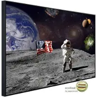 Papermoon Infrarotheizung »EcoHeat - Mond«, Matt-Effekt - bunt