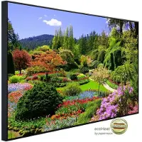 Papermoon Infrarotheizung »EcoHeat - Butchart Gardens«, Matt-Effekt - bunt
