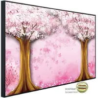 Papermoon Infrarotheizung »EcoHeat - Baum mit Schmetterling«, Matt-Effekt - bunt