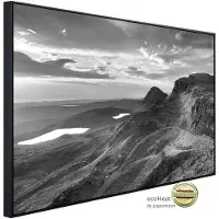 Papermoon Infrarotheizung »EcoHeat - Landschaft schwarz + weiss«, Matt-Effekt - bunt