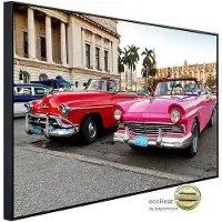 Papermoon Infrarotheizung »EcoHeat - Havanna Oldtimer«, Matt-Effekt - bunt
