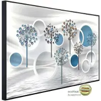 Papermoon Infrarotheizung »EcoHeat - Muster mit Blumen«, Matt-Effekt - bunt