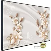 Papermoon Infrarotheizung »EcoHeat - Muster mit Blumen«, Matt-Effekt - bunt